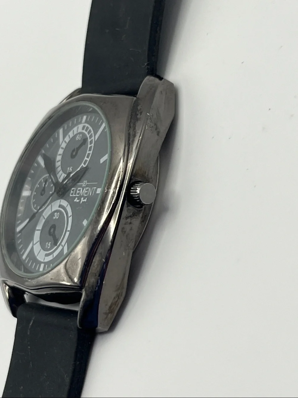 Element Black and Silver Men's Chronograph Watch